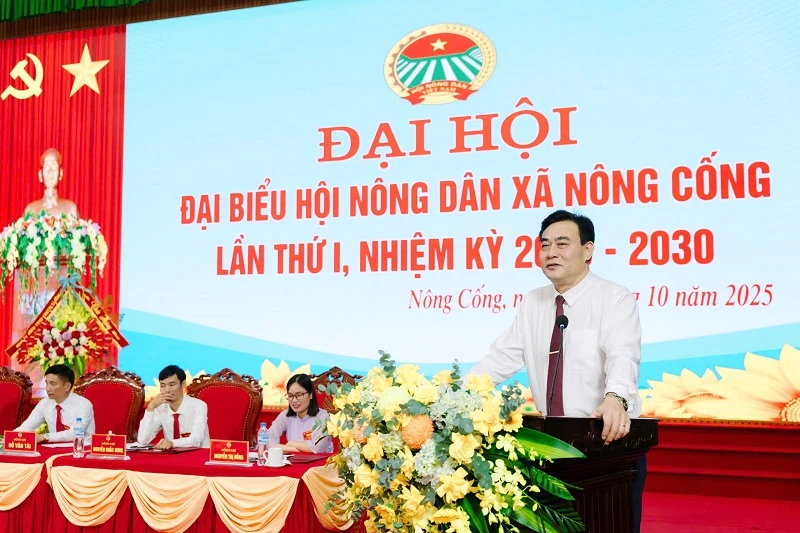 Lắng nghe, đồng hành cùng nông dân, góp phần xây dựng xã Nông Cống văn minh, phát triển