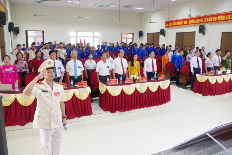 Đại hội Đoàn TNCS Hồ Chí Minh xã Ba Đình