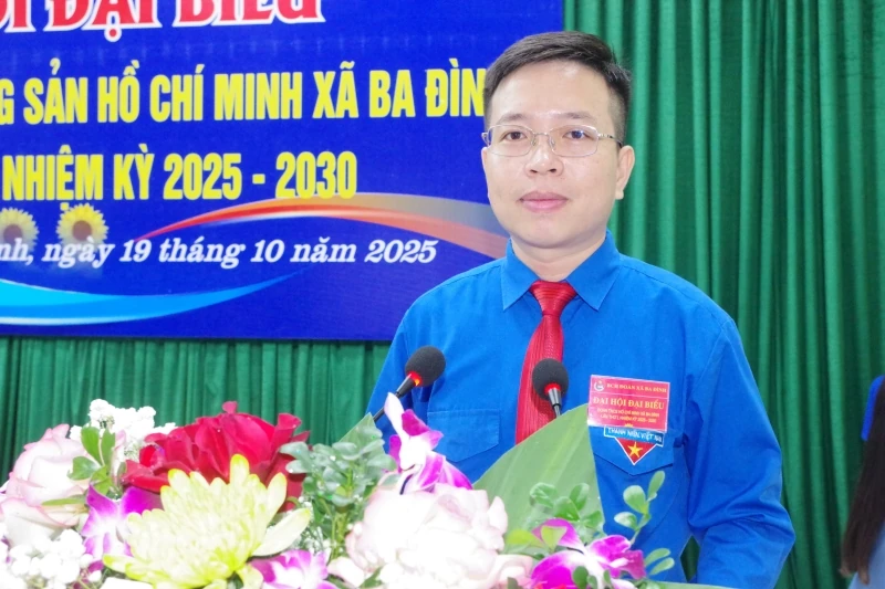 Đại hội Đoàn TNCS Hồ Chí Minh xã Ba Đình