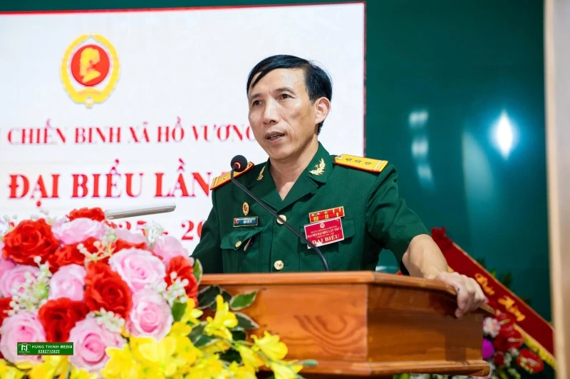 Đại hội đại biểu Cựu Chiến binh xã Hồ Vương lần thứ I