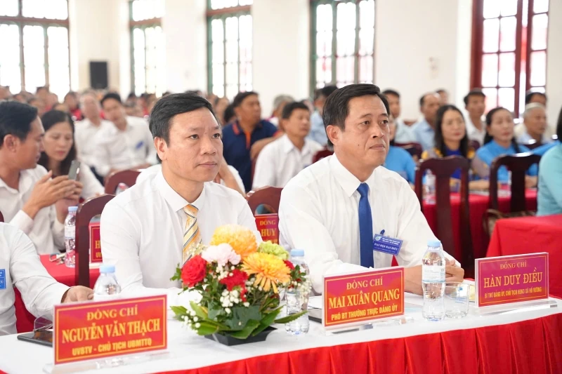 Đại hội Đại biểu phụ nữ xã Hồ Vương nhiệm kỳ 2025-2030