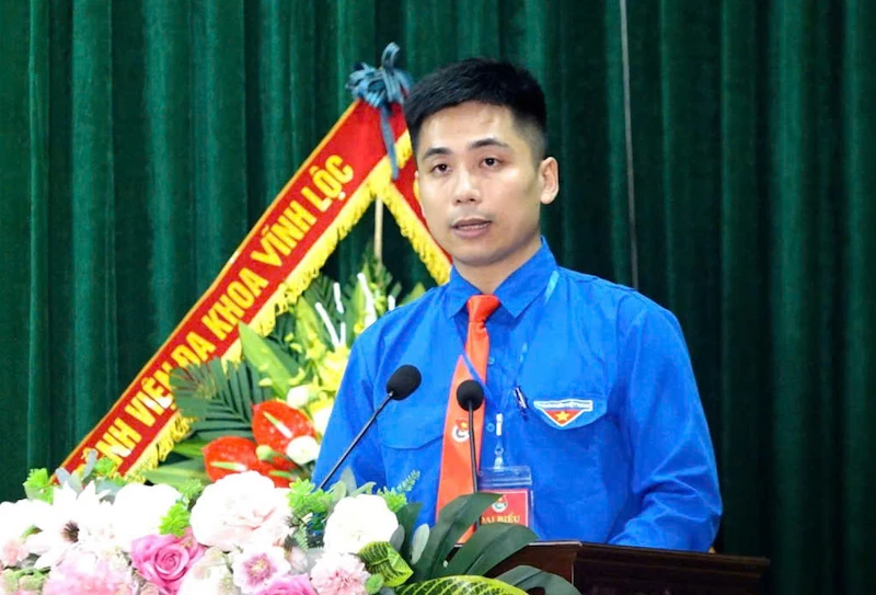 Đại hội Đoàn TNCS Hồ Chí Minh xã Vĩnh Lộc, nhiệm kỳ 2025-2030