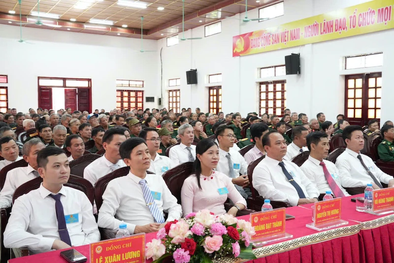 Đại hội đại biểu Hội Cựu chiến binh xã Tây Đô lần thứ I