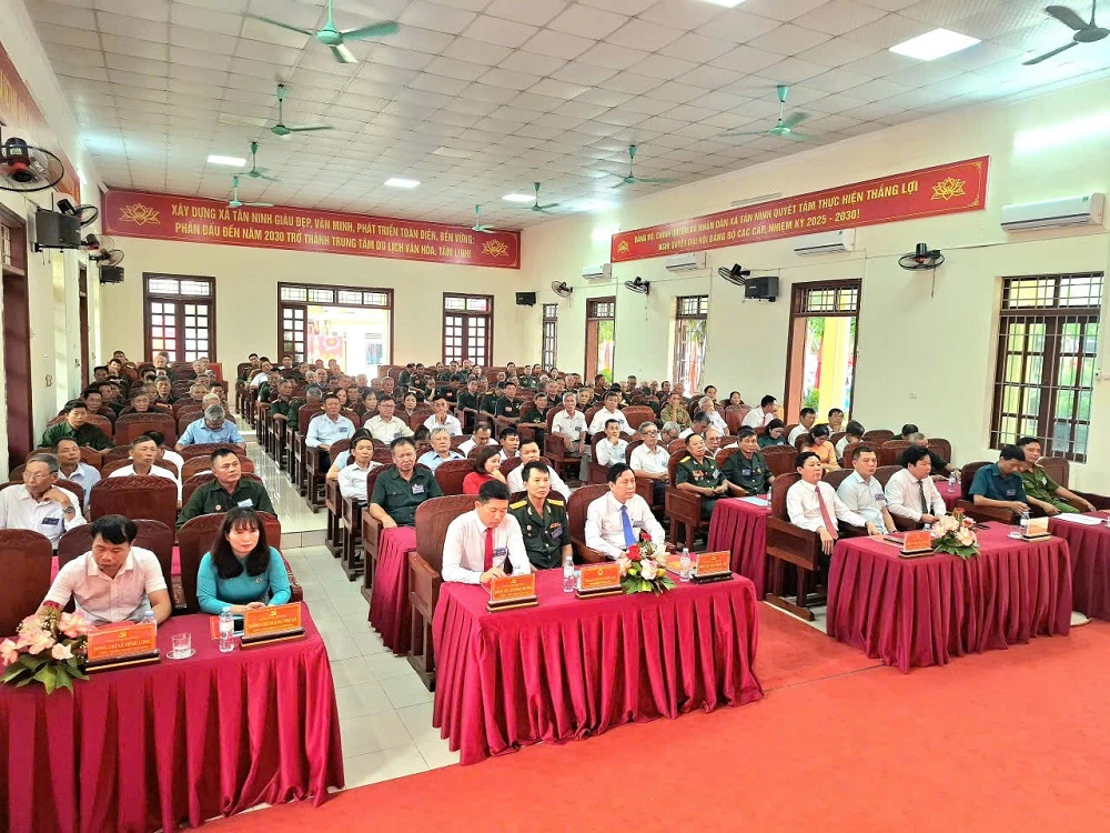 Đại hội đại biểu Hội CCB xã Tân Ninh lần thứ I