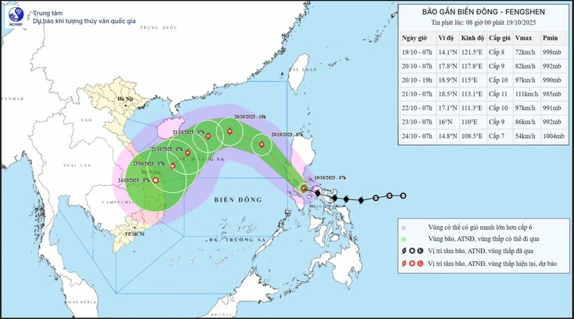 Philippines: Bão Fengshen gây thương vong, hàng chục nghìn người sơ tán