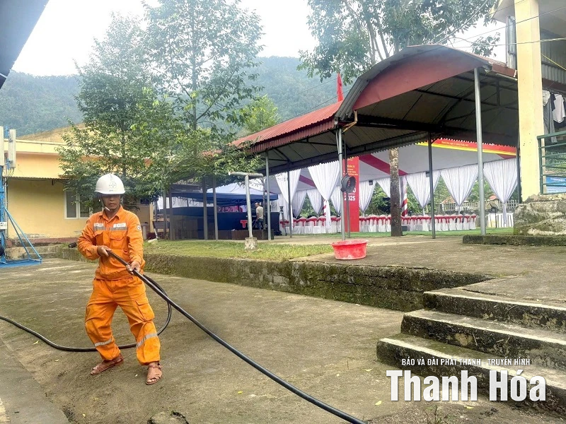 Đảm bảo cấp điện phục vụ Đại hội Đảng bộ tỉnh Thanh Hóa lần thứ XX