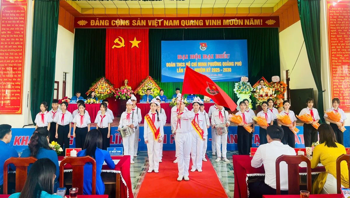 Đoàn phường Quảng Phú: Vươn lên bứt phá trong nhiệm kỳ mới