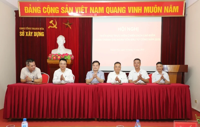 Đảm bảo đến ngày 31/12 hoàn thành chiến dịch cao điểm giải ngân vốn đầu tư công năm 2025