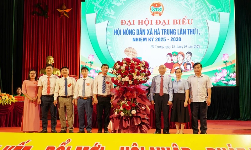 Hội Nông dân xã Hà Trung đoàn kết, đổi mới, hội nhập và phát triển