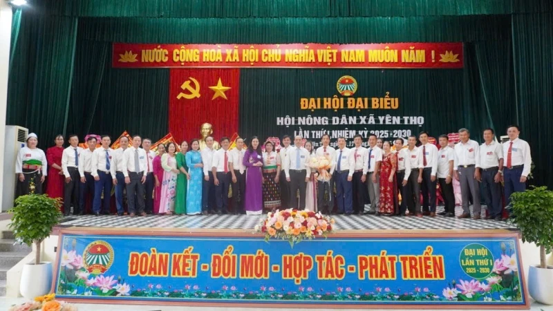 Đại hội Hội Nông dân xã Yên Thọ lần thứ I