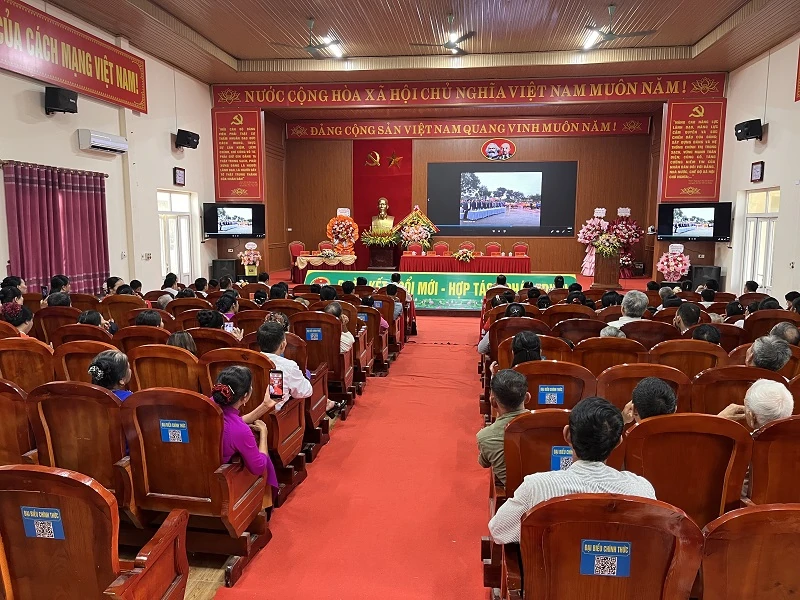 Đại hội đại biểu Hội Nông dân xã Thiệu Trung, nhiệm kỳ 2025-2030