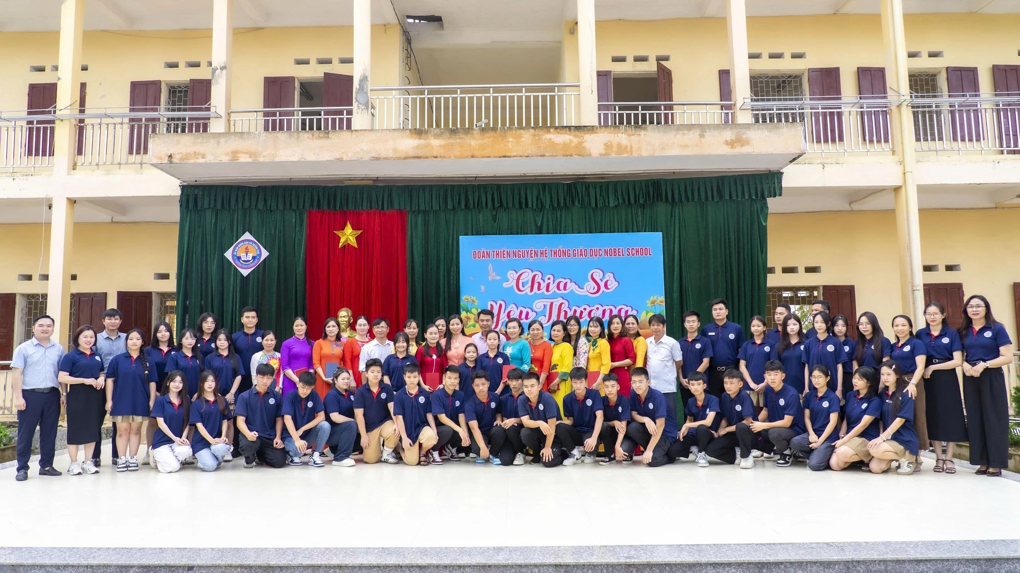 Hệ thống giáo dục Nobel School hỗ trợ các trường bị ảnh hưởng bởi bão số 10 và 11