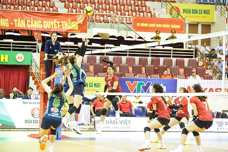 Xi măng Long Sơn Thanh Hóa xếp thứ 6 chung cuộc tại Giải bóng chuyền vô địch quốc gia năm 2025