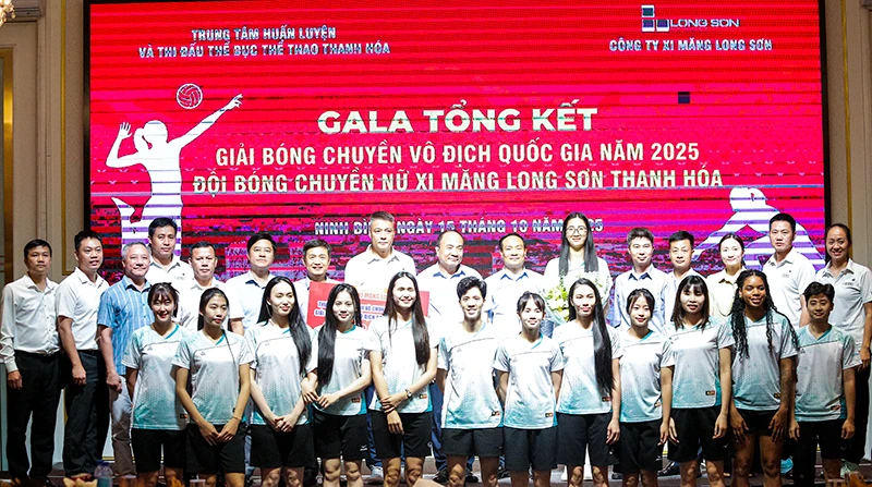 Xi măng Long Sơn Thanh Hóa xếp thứ 6 chung cuộc tại Giải bóng chuyền vô địch quốc gia năm 2025