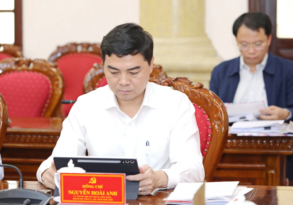 Ban Thường vụ Tỉnh ủy cho ý kiến đối với nhiều nội dung quan trọng, tạo điều kiện cho sự phát triển của tỉnh