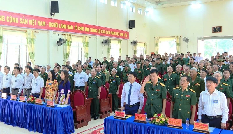 Đại hội đại biểu Hội Cựu chiến binh xã Quảng Bình lần thứ I, nhiệm kỳ 2025-2030