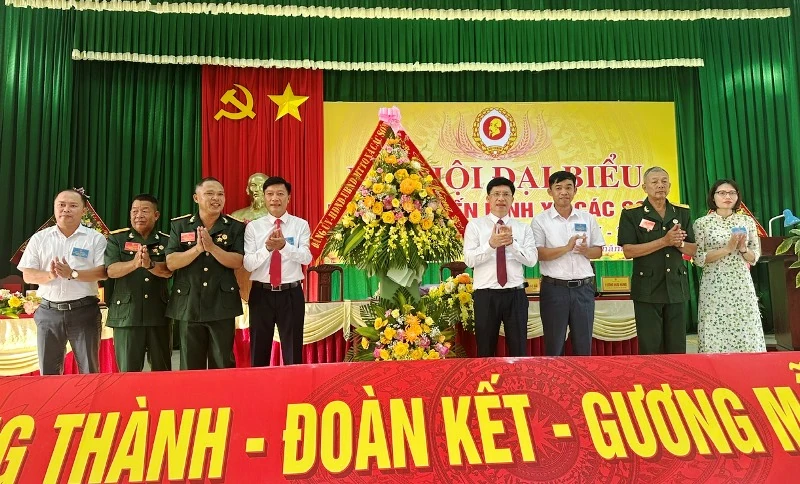 Đại hội đại biểu Hội Cựu chiến binh xã Các Sơn nhiệm kỳ 2025-2030