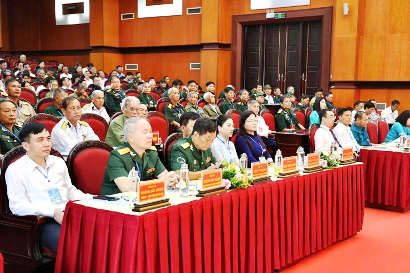 Đại hội đại biểu Hội Cựu chiến binh xã Lưu Vệ