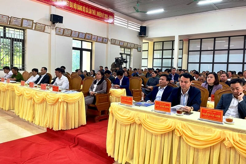 Ra mắt và tập huấn điểm mô hình “Chính quyền thân thiện, vì Nhân dân phục vụ” xã Minh Sơn