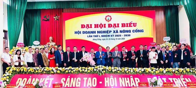 Phát huy sức mạnh đoàn kết của cộng đồng doanh nghiệp xã Nông Cống