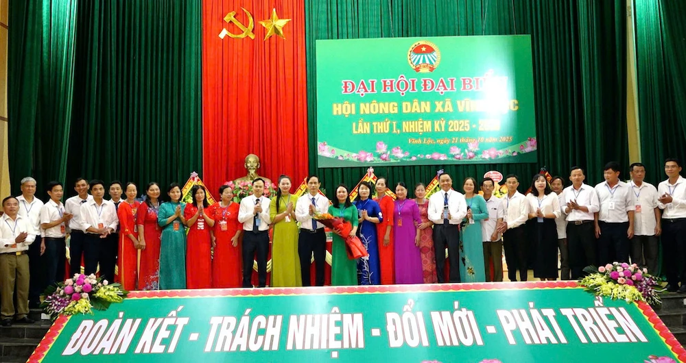 Hội Nông dân xã Vĩnh Lộc: Đoàn kết - Trách nhiệm- Đổi mới - Phát triển