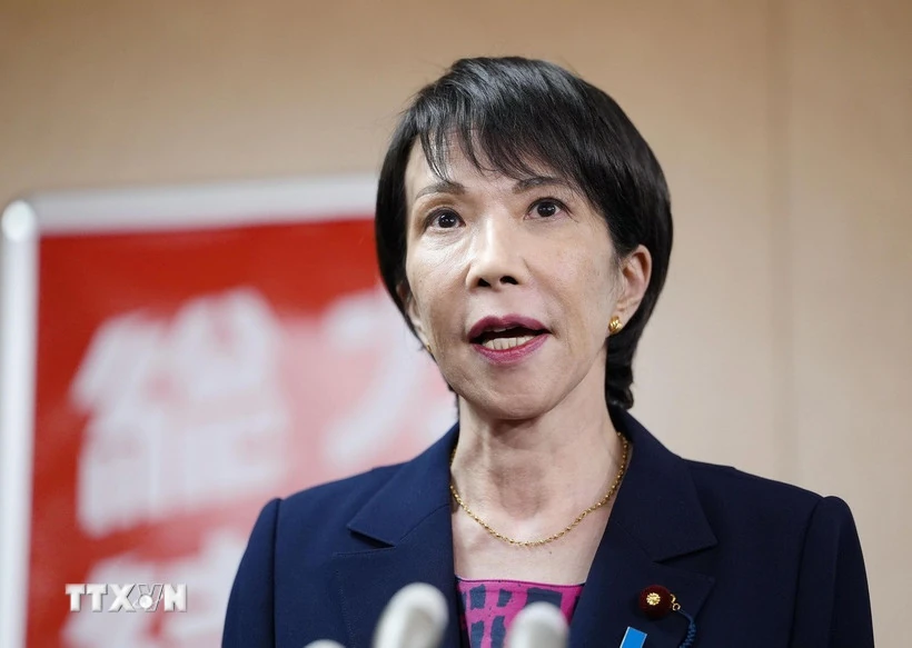 Bà Takaichi Sanae trở thành nữ Thủ tướng đầu tiên của Nhật Bản