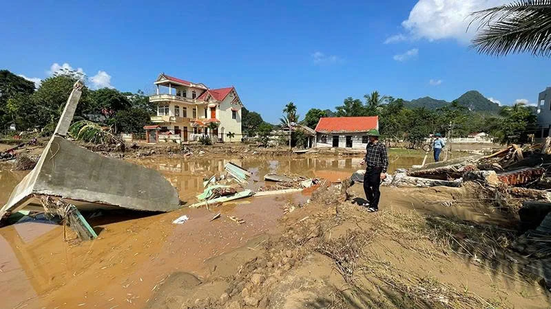 Sớm xử lý sự cố sạt lở bờ sông Mã đoạn qua thôn Kim Mẫm