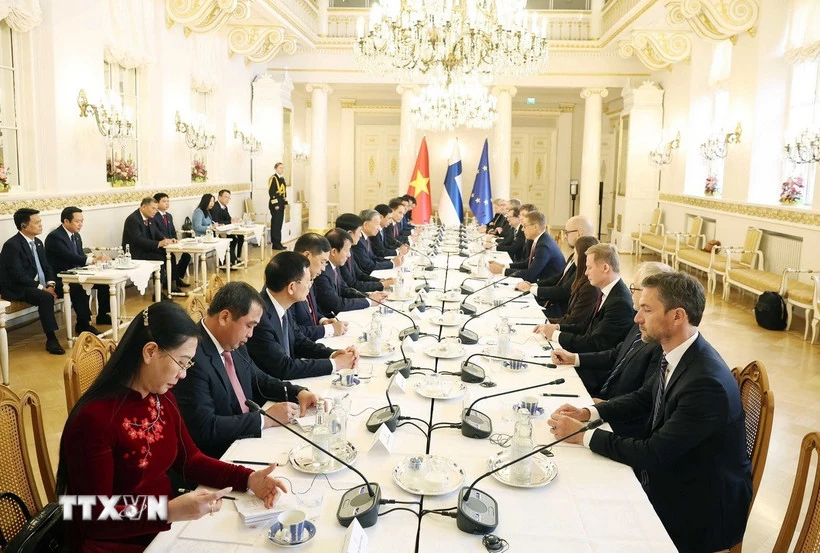 Tuyên bố chung về việc thiết lập quan hệ Đối tác Chiến lược Việt Nam-Phần Lan