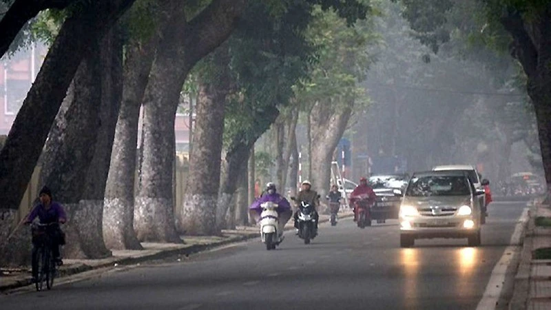 Không khí lạnh đã ảnh hưởng hầu hết khu vực Tây Bắc Bộ và một số nơi ở Trung Trung Bộ, đêm và sáng trời lạnh