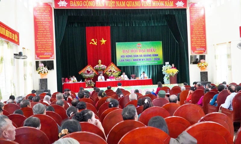 Phát huy vai trò chủ thể của nông dân xã Quảng Bình trong xây dựng nông thôn mới