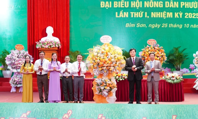 Đại Hội Đại biểu Hội Nông dân phường Bỉm Sơn nhiệm kỳ 2025 - 2030