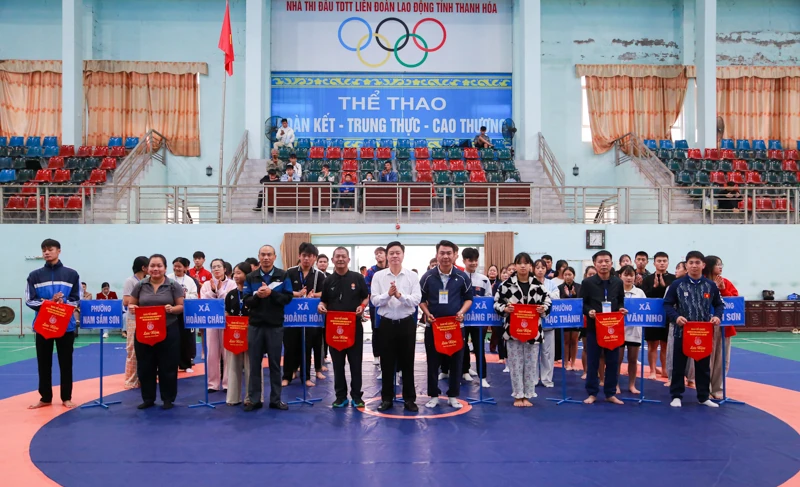 Giải vật tự do trong chương trình Đại hội TDTT tỉnh Thanh Hóa thành công tốt đẹp