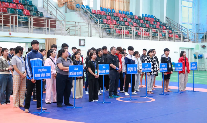 Giải vật tự do trong chương trình Đại hội TDTT tỉnh Thanh Hóa thành công tốt đẹp