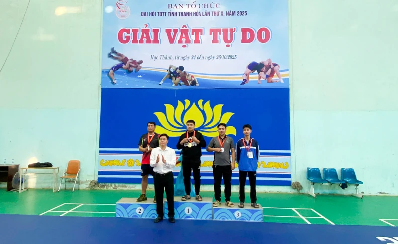 Giải vật tự do trong chương trình Đại hội TDTT tỉnh Thanh Hóa thành công tốt đẹp