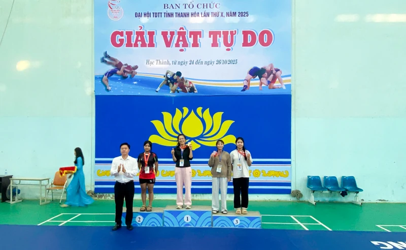 Giải vật tự do trong chương trình Đại hội TDTT tỉnh Thanh Hóa thành công tốt đẹp