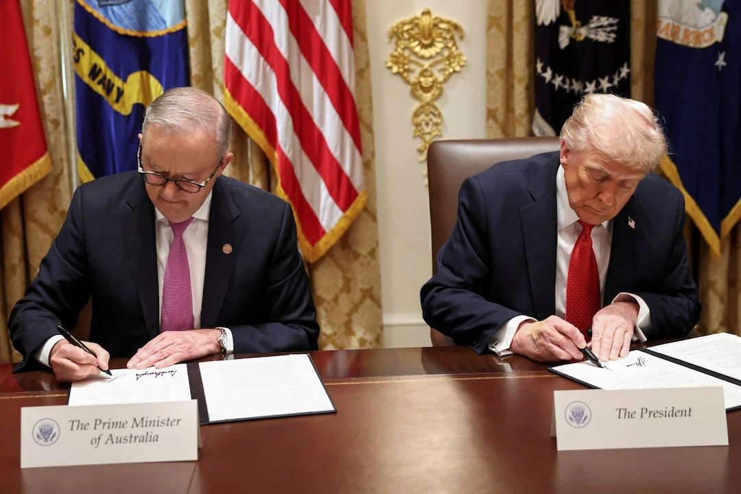 Tổng thống Mỹ ký thỏa thuận khai thác, chế biến khoáng sản hiếm trị giá 8,5 tỷ USD với Australia