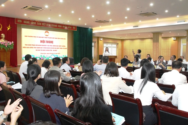 Đổi mới, nâng cao chất lượng, hiệu quả công tác giám sát, phản biện xã hội