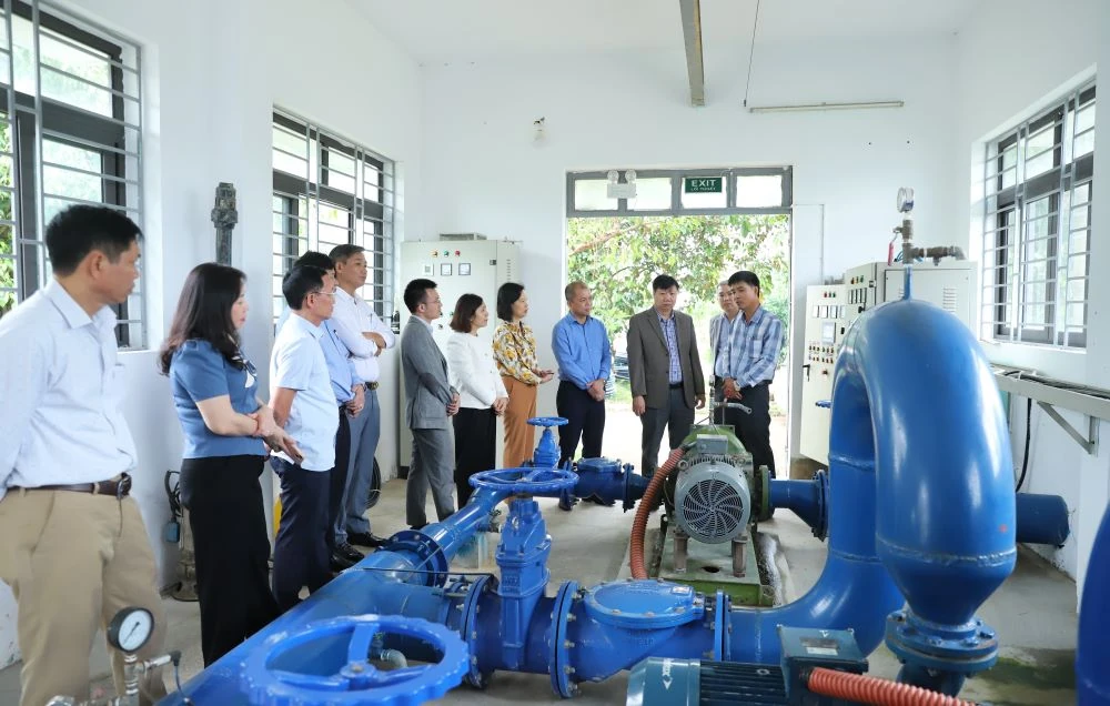 Đoàn công tác Bộ Y tế chỉ đạo công tác phòng, chống dịch bệnh sau bão lũ tại Thanh Hóa