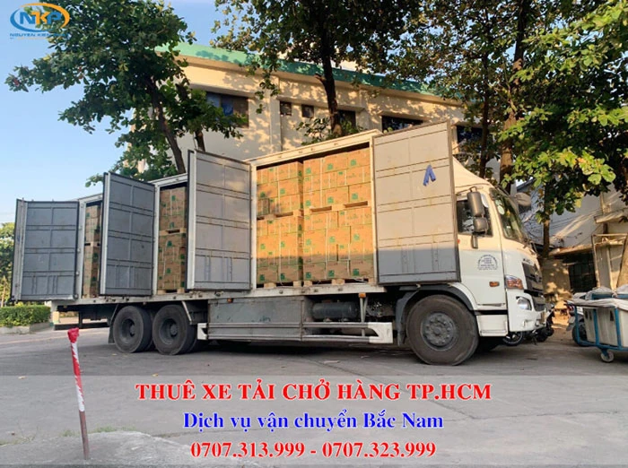 Thuê xe tải chở hàng Bình Dương – Dịch vụ uy tín, giá rẻ của NKP Logistics