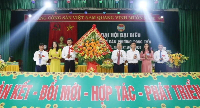 Phường Đông Tiến xây dựng tổ chức Hội Nông dân vững mạnh toàn diện
