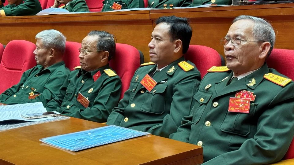 Đại hội đại biểu Hội Cựu chiến binh phường Hạc Thành