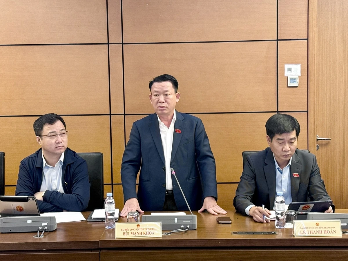 Đoàn ĐBQH Thanh Hoá tham gia góp ý vào 4 dự án Luật