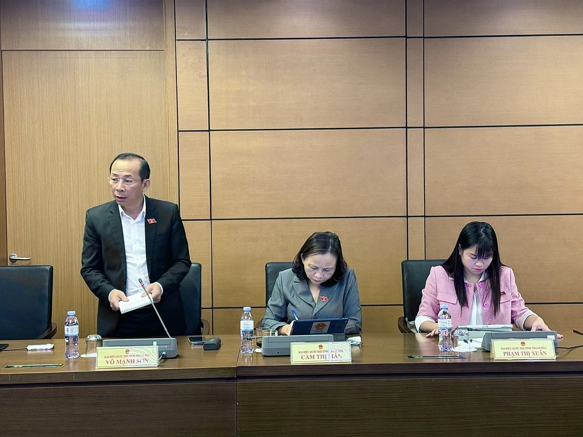 Đoàn ĐBQH Thanh Hoá tham gia góp ý vào 4 dự án Luật