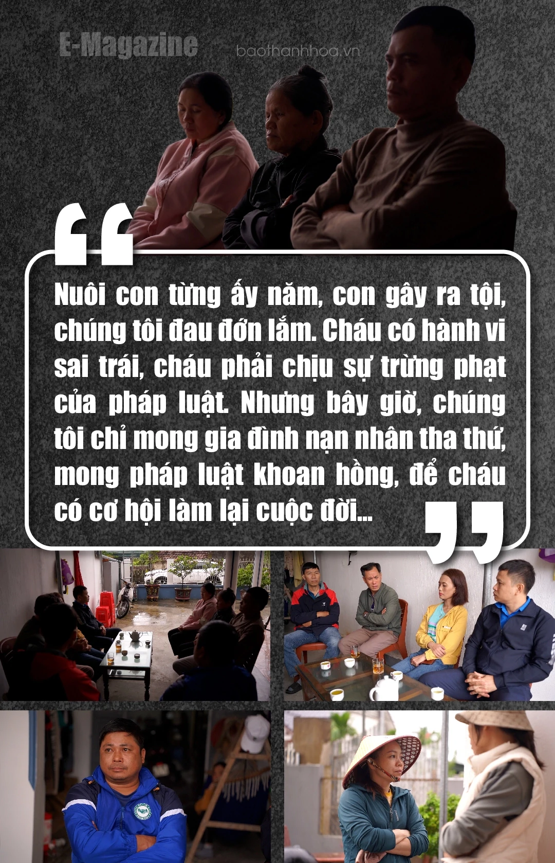 [E - Magazine] Từ bóng tối bạo lực đến ánh sáng yêu thương - Kỳ 1: Ám ảnh nỗi đau...