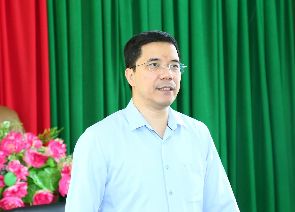 Phó Bí thư Thường trực Tỉnh ủy Nguyễn Hồng Phong thăm, làm việc tại xã Thọ Phú