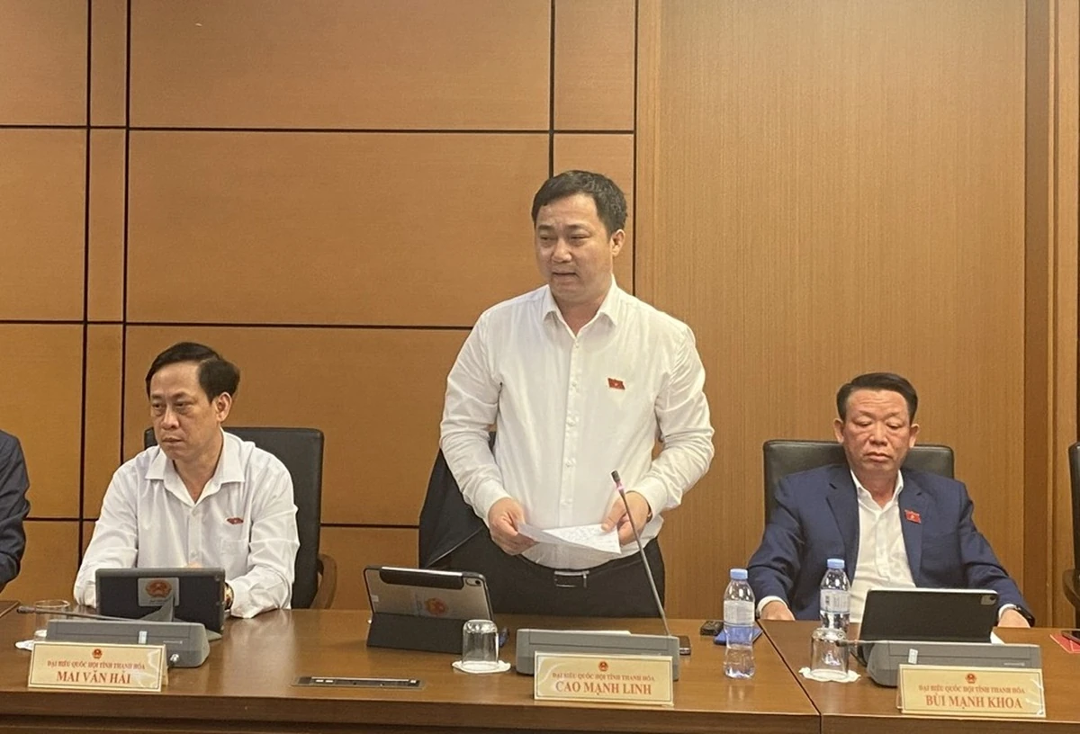 Đoàn ĐBQH Thanh Hóa góp ý vào các dự án luật tại Kỳ họp thứ 10, Quốc hội khóa XV