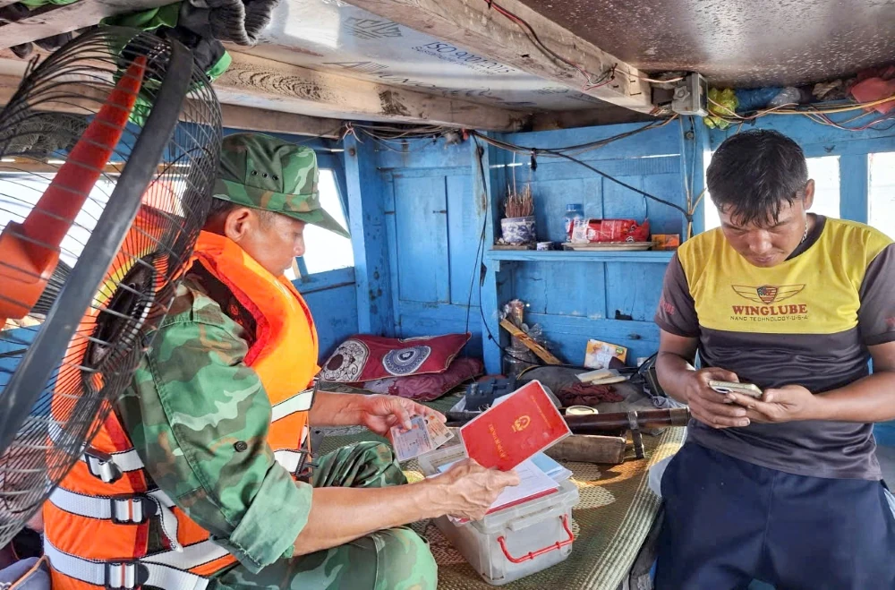 Thực hiện tháng cao điểm quyết liệt chống khai thác IUU