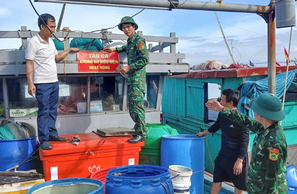 Thực hiện tháng cao điểm quyết liệt chống khai thác IUU