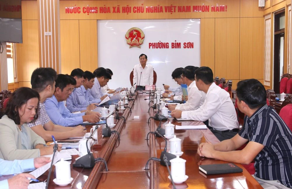 Giám sát thực hiện Nghị quyết của HĐND tỉnh tại phường Bỉm Sơn