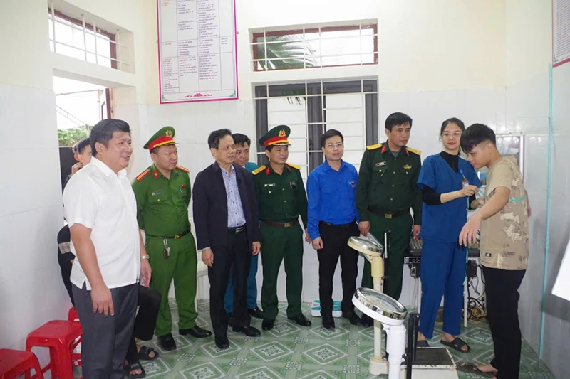 Thực hiện tốt công tác tuyển chọn công dân thực hiện nghĩa vụ Công an nhân dân